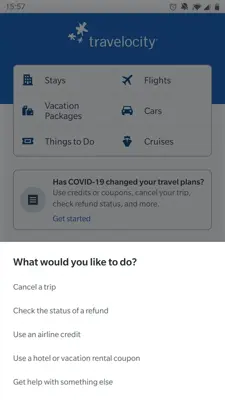 Travelocity android App screenshot 7